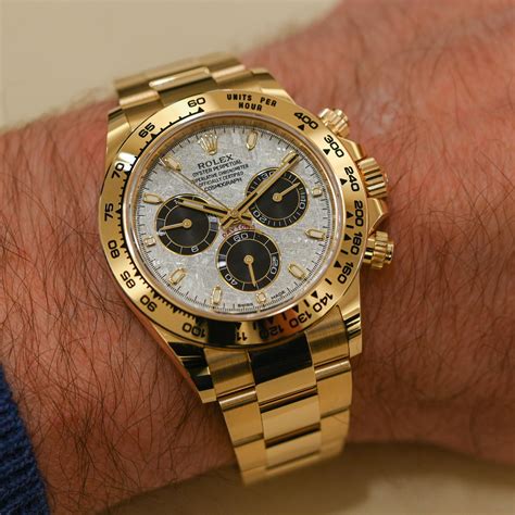 rolex daytona meteorite 2021.